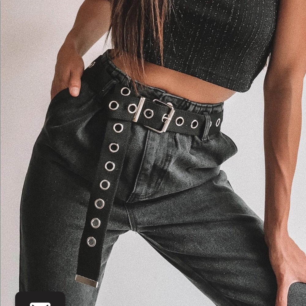 Princess Polly The Squad Eyelet Belt NWOT